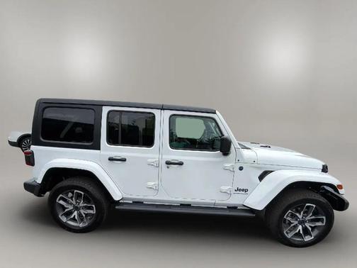 Bright White Clearcoat 2024 Jeep Wrangler 4xe Sport S