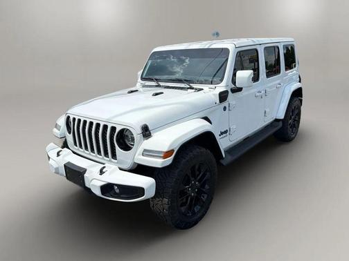Bright White Clearcoat 2021 Jeep Wrangler Unlimited 4xe Sahara High Altitude