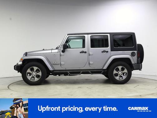 Silver 2017 Jeep Wrangler Unlimited Sahara