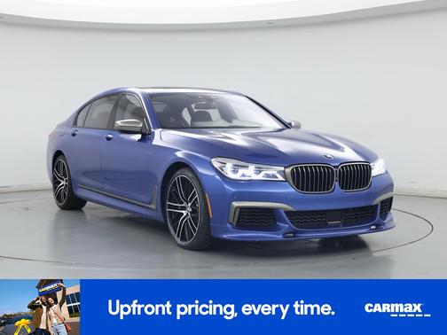 Blue 2018 BMW M760 I xDrive