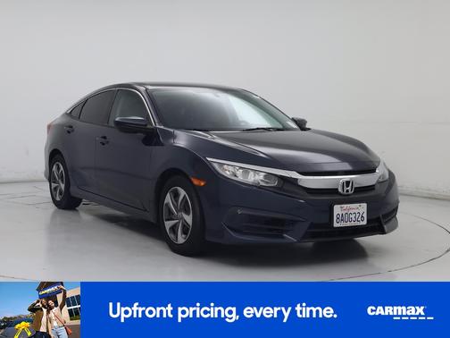 Blue 2017 Honda Civic EX