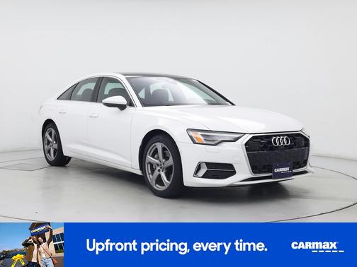 White 2024 Audi A6 Premium Plus