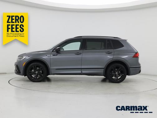 Gray 2023 Volkswagen Tiguan SE R-Line Black