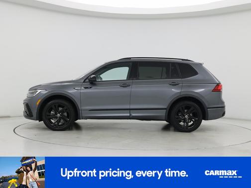 Gray 2023 Volkswagen Tiguan SE R-Line Black
