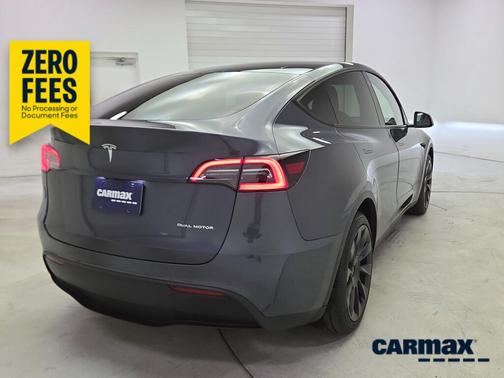 Gray 2021 Tesla Model Y Long Range