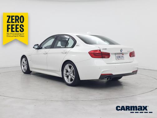 White 2018 BMW 330e E iPerformance