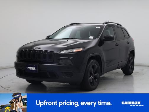 Black 2016 Jeep Cherokee Altitude