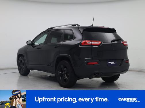 Black 2016 Jeep Cherokee Altitude