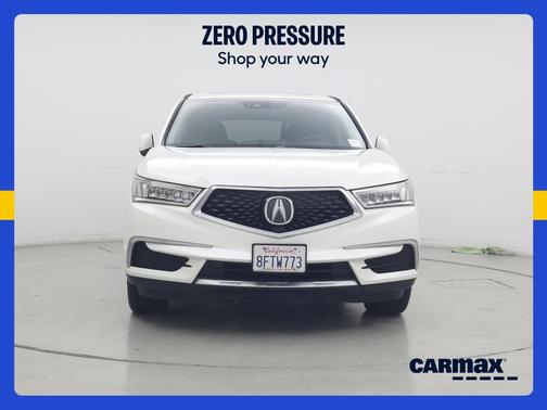White 2018 Acura MDX