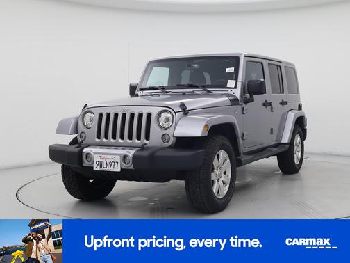 Silver 2017 Jeep Wrangler Unlimited Sahara