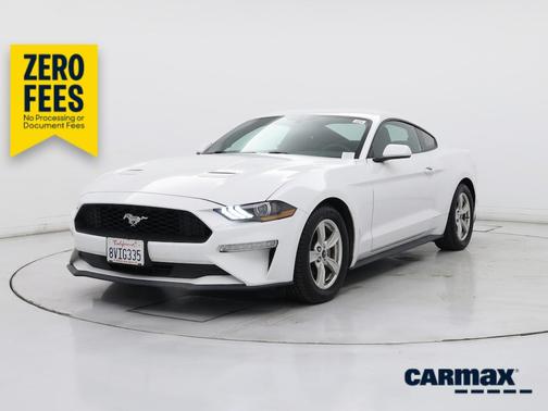 White 2020 Ford Mustang Ecoboost