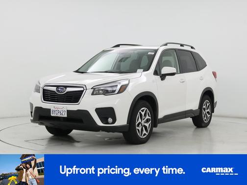 White 2021 Subaru Forester Premium