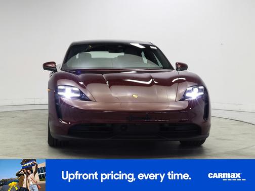 Burgundy 2021 Porsche Taycan