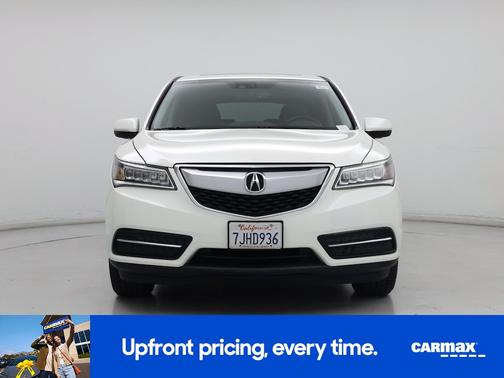White 2015 Acura MDX