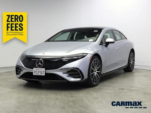 Silver 2023 Mercedes-Benz EQS 580