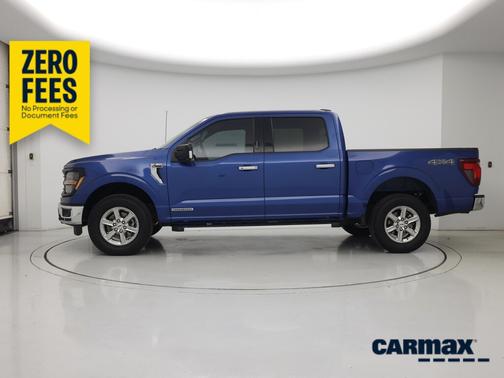 Blue 2024 Ford F-150 XLT