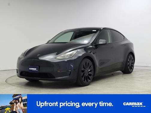 Gray 2024 Tesla Model Y Performance