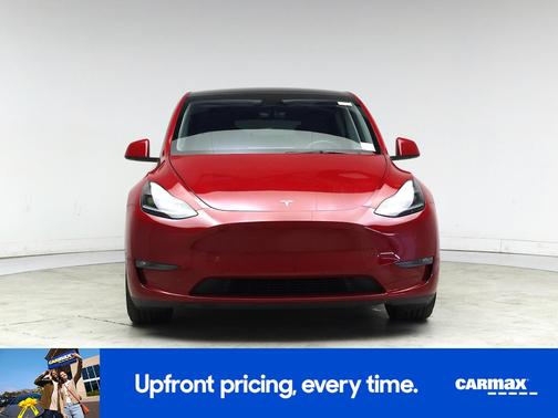 Red 2022 Tesla Model Y Performance
