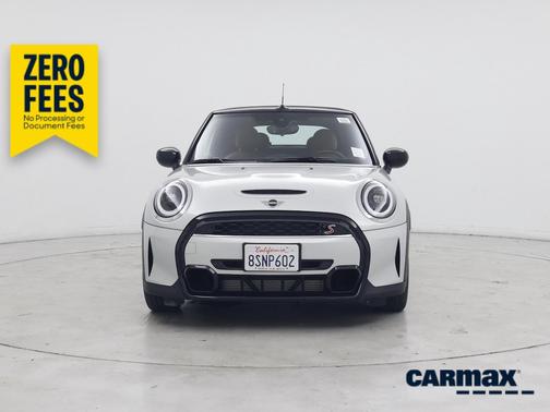 Silver 2022 MINI Convertible S