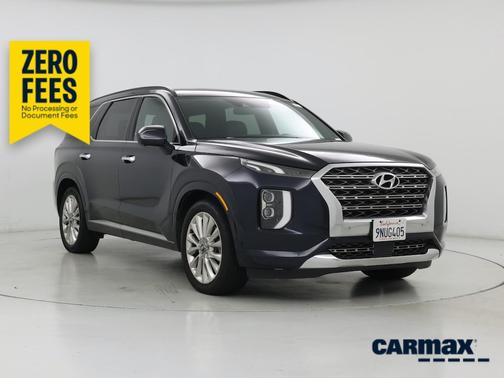 Blue 2020 Hyundai PALISADE Limited