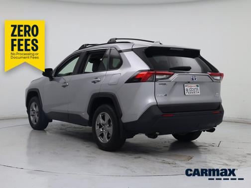 Silver 2024 Toyota RAV4 Hybrid XLE