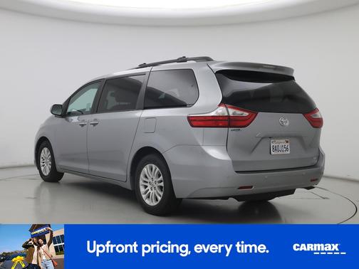 Silver 2017 Toyota Sienna XLE Premium