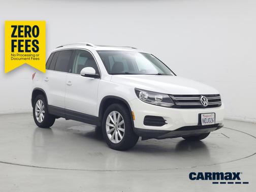 White 2017 Volkswagen Tiguan Wolfsburg Edition