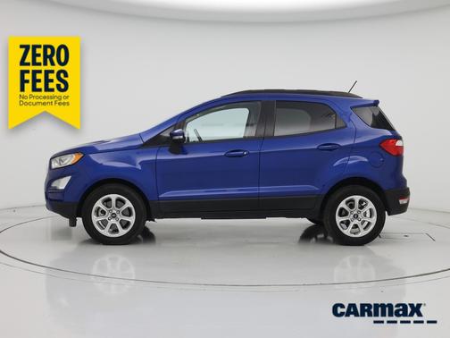 Blue 2020 Ford EcoSport SE
