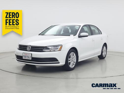 White 2017 Volkswagen Jetta S