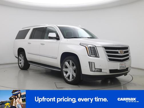 White 2020 Cadillac Escalade ESV Luxury
