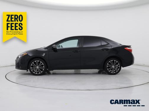 Black 2016 Toyota Corolla S