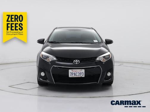 Black 2016 Toyota Corolla S