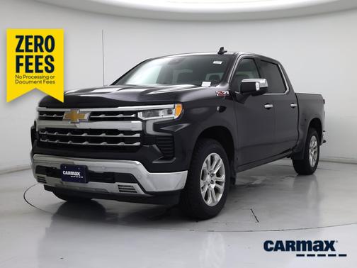 Blue 2022 Chevrolet Silverado 1500 LTZ