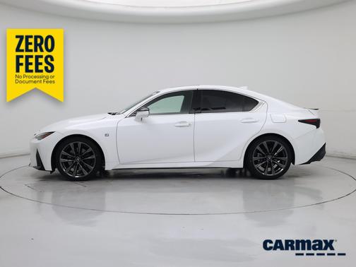 White 2024 Lexus IS 350 F-Sport