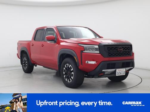 Red 2022 Nissan Frontier PRO-4X