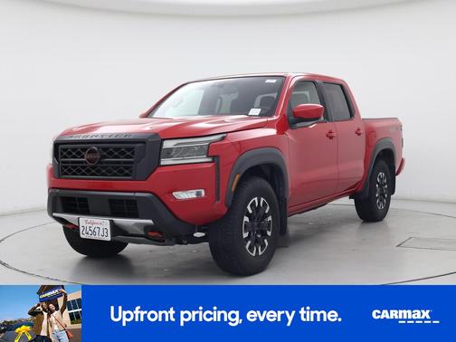 Red 2022 Nissan Frontier PRO-4X
