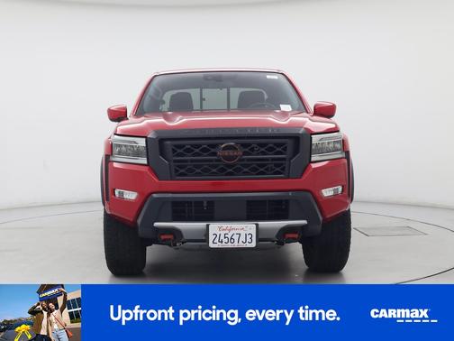Red 2022 Nissan Frontier PRO-4X
