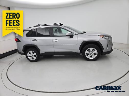 Silver 2021 Toyota RAV4 XLE