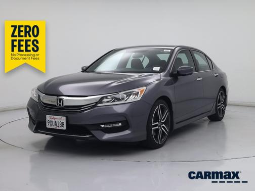 Gray 2017 Honda Accord Sport