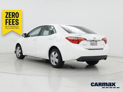 White 2017 Toyota Corolla LE
