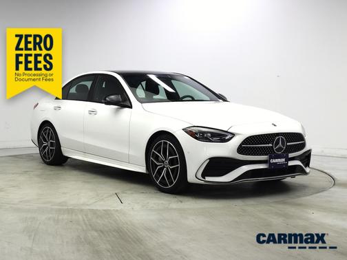 White 2024 Mercedes-Benz C-Class