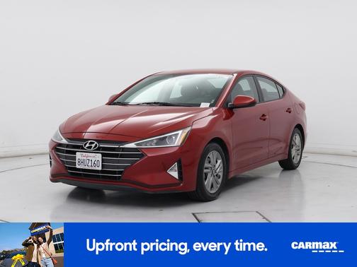 Red 2019 Hyundai ELANTRA SEL