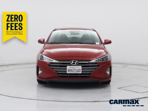 Red 2019 Hyundai ELANTRA SEL