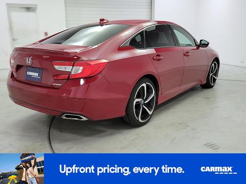 Red 2020 Honda Accord Sport