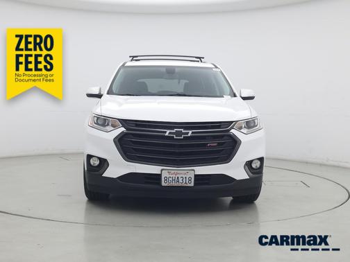 White 2019 Chevrolet Traverse RS
