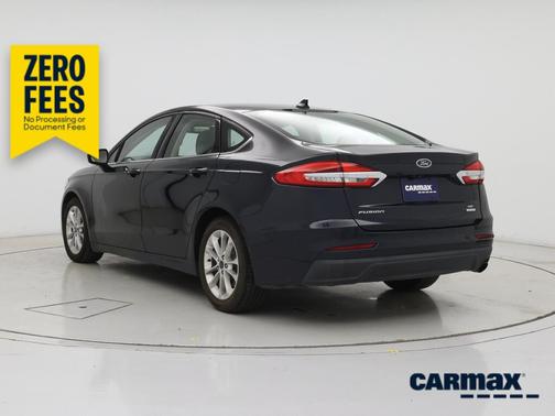 Blue 2020 Ford Fusion SE