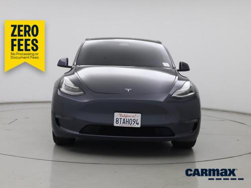 Gray 2021 Tesla Model Y Long Range