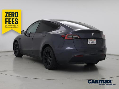 Gray 2021 Tesla Model Y Long Range