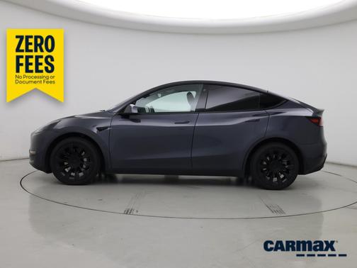 Gray 2021 Tesla Model Y Long Range
