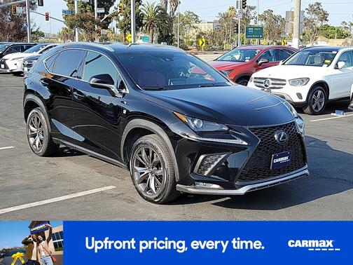 Black 2020 Lexus NX 300 F-Sport